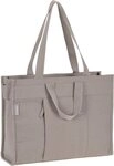 L&Auml;SSIG Wickeltasche Green Label, Tote Up Bag, taupe