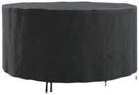 vidaXL Gartenm&ouml;bel-Schutzh&uuml;lle M&ouml;belbezug Schwarz 182 x 182 x 85 cm 210D...