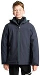 CMP Winterjacke KID JACKET SNAPS HOOD mit Kapuze, aus Polyester