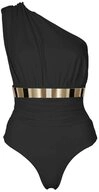 SEA ME SWIM Badeanzug MONACO Studio Edition Swimsuit - black