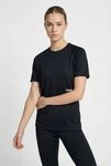 hummel Trainingsshirt HMLPULSE WORKOUT T-SHIRT S/S mit dekorativem Print,