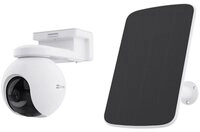 EZVIZ &Uuml;berwachungskamera EB8 4G mit Solar Ladepanel Kit (Schwenk Neige Kamera, Akku,