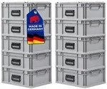 PROREGAL&reg; Stapelbox SuperSparSet Eurobox NextGen Portable, Verschiedene