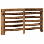 vidaXL Heizungsverkleidung, Heizk&ouml;rperverkleidung Altholz-Optik 149x20x82 cm
