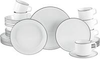CreaTable Kombiservice Chef Collection Black Line, Kombi-Service 30-tlg...