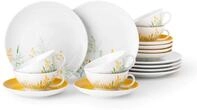 Seltmann Weiden Teeservice Geschirr-Set, 18 Teile, Liberty Meadow Grasses, klein