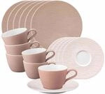 Geschirr-Set SELTMANN WEIDEN "Kaffeeservice Life Fashion 18er Set", rosa (posh rose),
