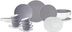 Geschirr-Set SELTMANN WEIDEN "Kombiservice Life Fashion 30er Set", grau (elegant