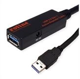 ROLINE USB 3.2 Gen 1 Aktives Repeater Kabel Computer-Adapter USB 3 Typ A...