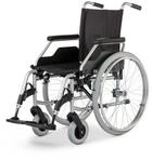 Meyra Rollstuhl Faltrollstuhl Meyra Budget 9.050 - Farbe Silber - belastbar bis 120