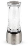 PEUGEOT Salzm&uuml;hle DAMAN 16cm Acryl Edelstahl uSelect Zirkonia-Mahlwerk Gew&uuml;rze