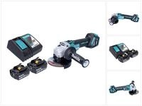 Makita Akku-Winkelschleifer DGA 513 RF 18 V 125 mm Brushless + 2x Akku 3,0 Ah +