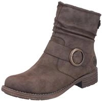 Rieker Stiefelette Boots, Blockabsatz, slouchy Schaft und Innenrei&szlig;verschluss