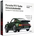 Franzis Adventskalender Porsche 911 Turbo gr&uuml;n Adventskalender 1:43,