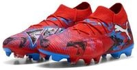 PUMA FUTURE 8 MATCH PLAYMAKERS FG/AG PUMA RED-PUMA BLACK-ULTRA BLUE-PINK