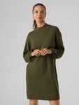Vero Moda Strickkleid VMNANCY LS FUNNELNECK DRESS GA NOOS Viskosemischung,...