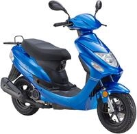 Luxxon Motorroller ECO (45km/h), 50 ccm, City-Roller, EFI, 50 ccm, 45 km/h,...