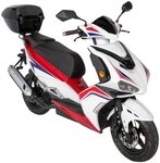 GT UNION Motorroller Striker 125, 124,6 ccm, 85 km/h, Euro 5+, (Set, mit...