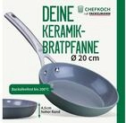 Chefkoch trifft Fackelmann Bratpfanne Keramikbratpfanne, Antihaft-Pfanne,...