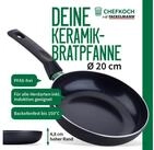 Chefkoch trifft Fackelmann Bratpfanne Bratpfanne, Antihaftpfanne, Keramikpfanne,