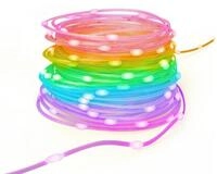 Hama LED-Lichterkette LED-Lichterkette (au&szlig;en IP65 und innen, bunt + Effekte, mit