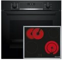 BOSCH Elektro-Herd-Set HBD631CS63, mit Teleskopauszug nachr&uuml;stbar, Air Fry mit...