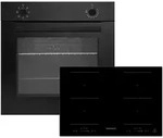 RESPEKTA Backofen-Set ASET121M8800I Janis, EEK A; 72 Liter Garraum; Backofen