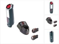 Bosch Professional Baustrahler Professional GLI 12V-300 Akku Lampe + 2x GBA 12...