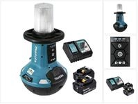 Makita Baustrahler DML 810 RM Akku LED Fl&auml;chenlicht 18 / 36 V (2 x 18 V) 5500 lm