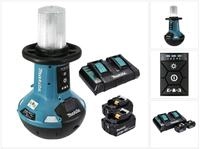 Makita Baustrahler DML 810 PM Akku LED Fl&auml;chenlicht 18 / 36 V (2 x 18 V) 5500 lm