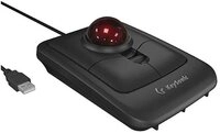 KEYSONIC KeySonic MSM KSM-4006-UT Corded Trackball-Maus schwarz Maus