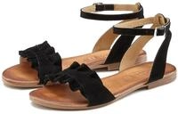LASCANA offener Schuh, Sandale Sandalette, Sommerschuh aus hochwertigem Leder...