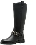 Tamaris mit Rei&szlig;verschluss kein Absatz 1-25534-45 Stiefel schwarz 36 EU