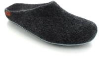 Gottstein Magicfelt 701 (100% Wolle) anthrazitgrau (Gr&ouml;&szlig;e 36-42) Hausschuh