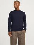Rundhalspullover JACK & JONES "JPRBLAMILANO STITCH KNIT CREW NECK SN", Herren, Gr. L,