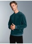 Trigema Sweatshirt TRIGEMA Nicki-Shirt