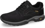 Schn&uuml;rschuh CAMEL ACTIVE, Herren, Gr. 42, schwarz, Leder, Basic, Schuhe