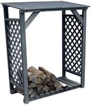promadino Kaminholzregal Speyer, BxTxH:119,5x68x148 cm, aus massivem...