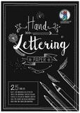 Ursus - Ludwig B&auml;hr Bastelkartonpapier URSUS Handlettering Paper schwarz DIN A4