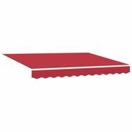 vidaXL Markise Markisenersatzstoff Rot 3 x 2,5 m Polyester (1-St)