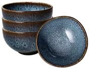 like. by Villeroy & Boch Schale Lave Suppenbol &oslash; 12,8 cm 4er Set, Steingut, (4