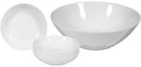 Seltmann Weiden Kombiservice Rondo/Liane Salat-Set 7-tlg. (7-tlg), 6 Personen,