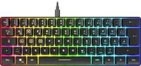 Speedlink LETOS RGB Gaming Keyboard, 60% Tastenfeld, schwarz - DE layout -