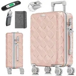 KESSER Hartschalen-Trolley Reisekoffer, 4 Rollen, ABS Hartschalenkoffer mit