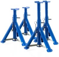 Bituxx Unterstellbock 2 Paar Unterstellb&ouml;cke 2000 kg Blau, 2000 kg max.