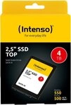 Intenso SSD interne Festplatte Top High-Speed 3D-Nand 2,5 Zoll 4TB SATA III...