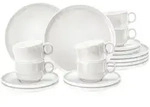 Seltmann Weiden Kaffeeservice Sento Home, Geschirr-Set, 18-teilig (18-tlg), 6
