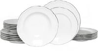 CreaTable Teller-Set Maria Theresia, Teller Set 18-tlg (18-tlg), 6 Personen,