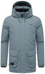 Winterjacke STONE HARBOUR "Winterjacke Wadiim XX", Herren, Gr. S, blau (stormy blau),