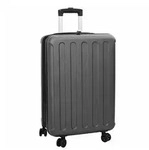vidaXL Trolley Koffer mit Schloss Dunkelgrau 43 x 27 x 66 cm ABS Kunststoff